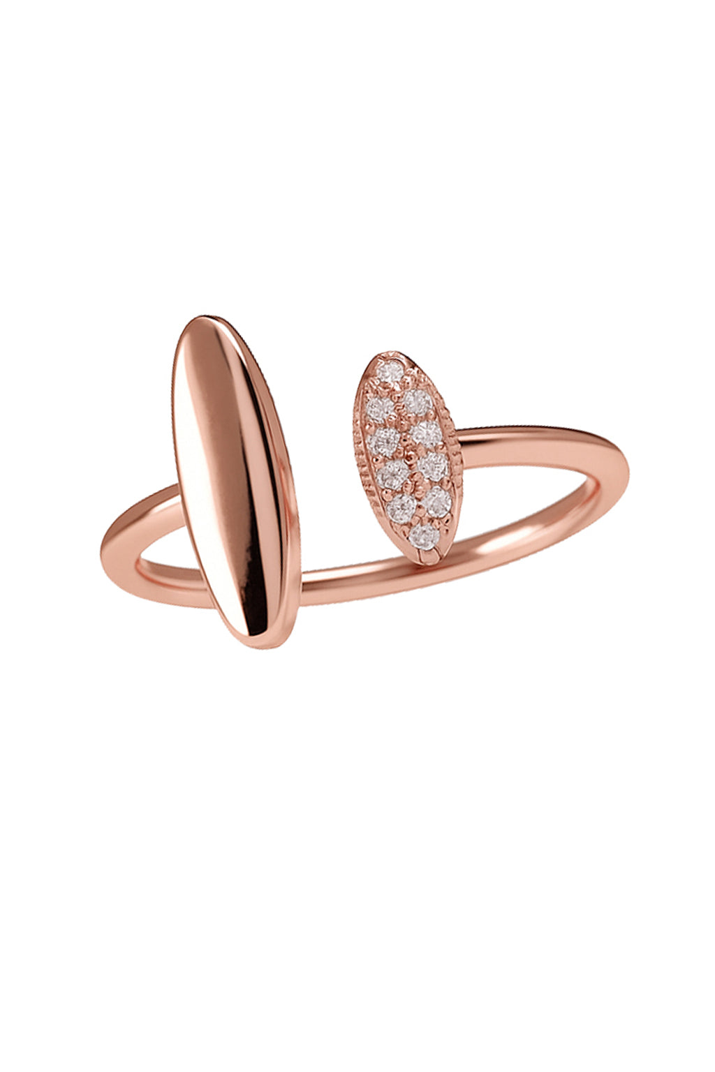 Jewello showcases a classy gold-plated adjustable finger ring for women and girls.