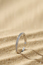 Jewello alluring silver adjustable finger ring for the women and girls.