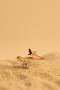 Jewello gracefully rose gold plated floral design and studded shimmering white diamond Adjustable finger ring for women and girls.