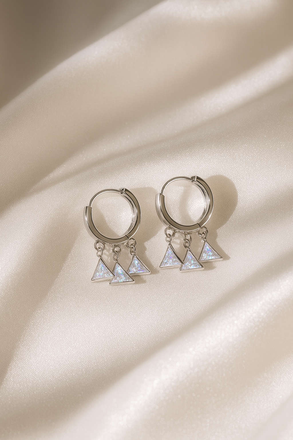 Jewello trendy silver-plated Bali design with white stone stud Korean earring for women and girls.