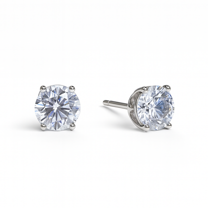 Jewello stylish silver-plated floral design with shimmering stone stud pendant chain set for women and girls.