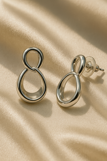 Jewello trendy fashion Korian earrings for women and girls.