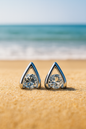 Jewello stylish sterling silver plated droplet design anti tarnish Korean earring for women and girls.