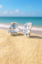 Jewello stylish sterling silver plated with shimmering white stone stud anti tarnish Korean earring for women and girls.