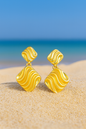 Jewello fancy gold plated anti tarnish Korean earring for women and girls.