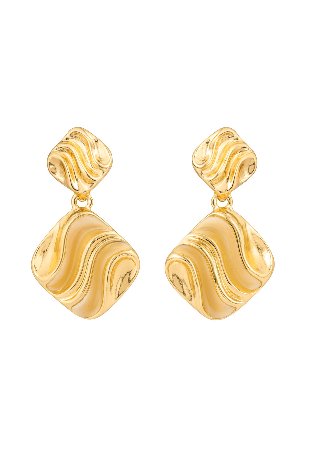 Jewello fancy gold plated anti tarnish Korean earring for women and girls.