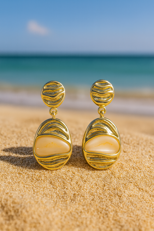 Jewello fashion stud gold plated anti tarnish Korean earring for women and girls.