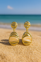 Jewello fashion stud gold plated anti tarnish Korean earring for women and girls.