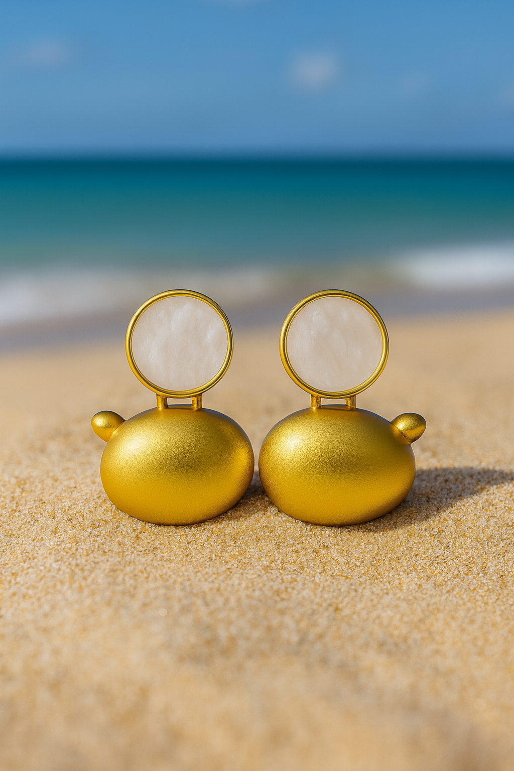 Jewello fancy gold plated anti tarnish Korean earring f for women and girls.