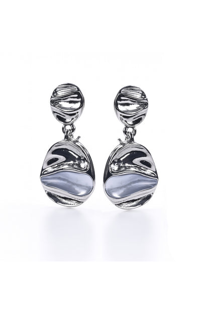 Jewello fashionable silver-plated anti tarnish Korean earring for women and girls.
