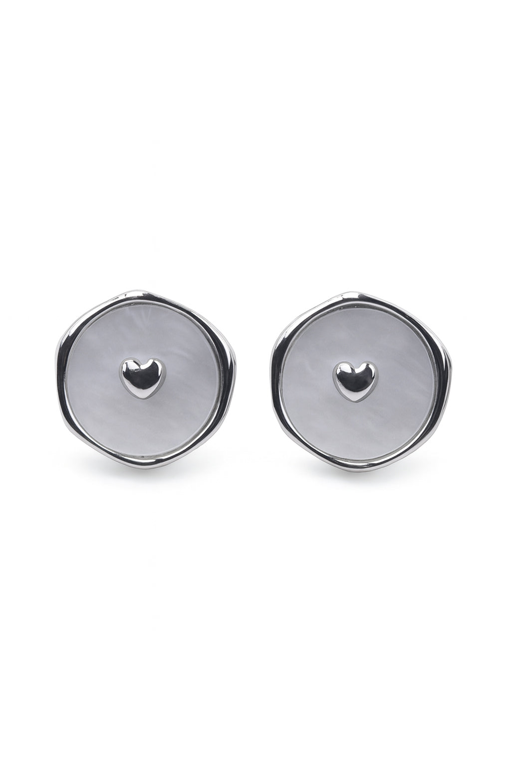 Jewello stylish gold-plated round shape design dainty Korean earring for women and girls.