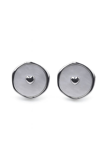 Jewello stylish gold-plated round shape design dainty Korean earring for women and girls.