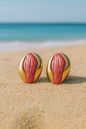 Jewello stylish gold-plated oval shape pink colour dainty Korean earring for women and girls. Daily wear earring. Office wear earing, party wear earring. Gift for her.