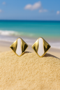 Jewello sterling square design and stainless stell with white stone stud korean earring for women and girls. Daily wear earring. Office wear earring. Party wear earring. Gift for her.